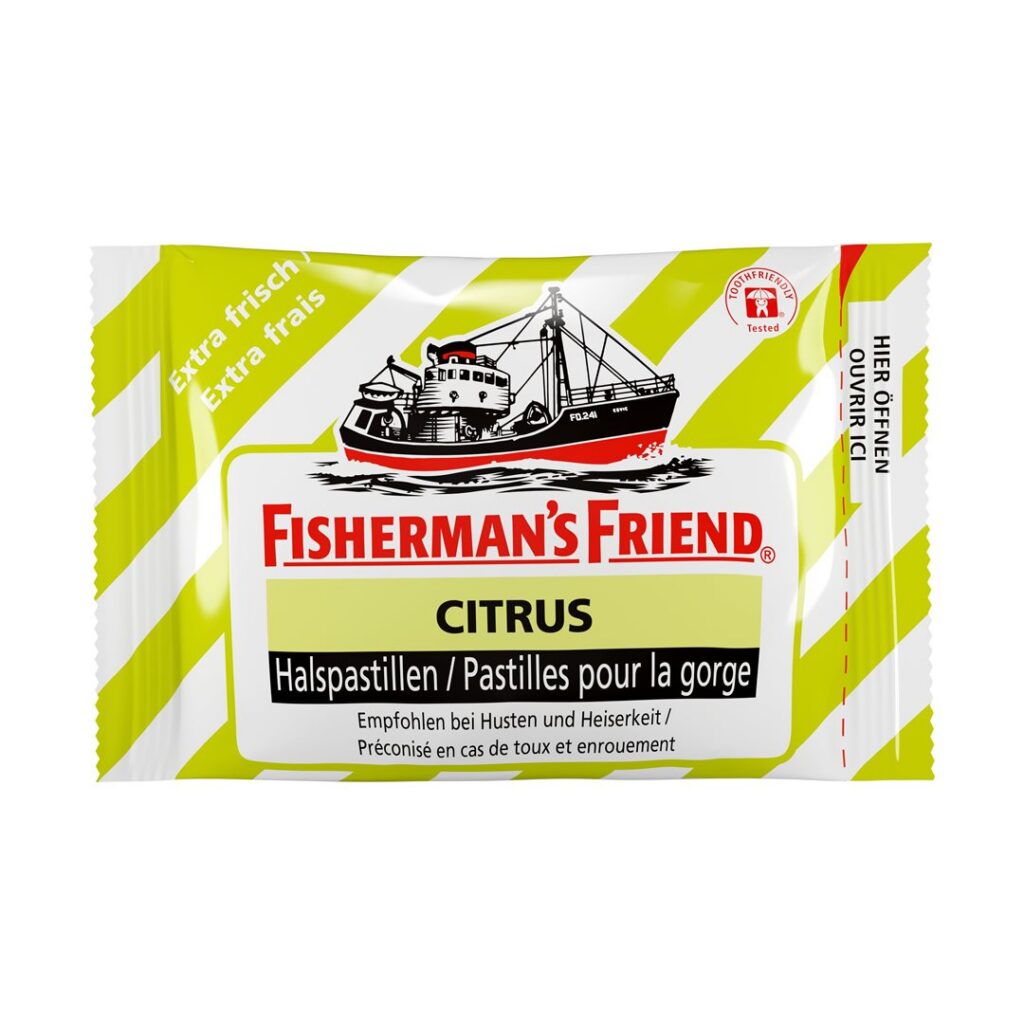 FISHERMAN'S FRIEND pastilles citrus ss sach 25 g