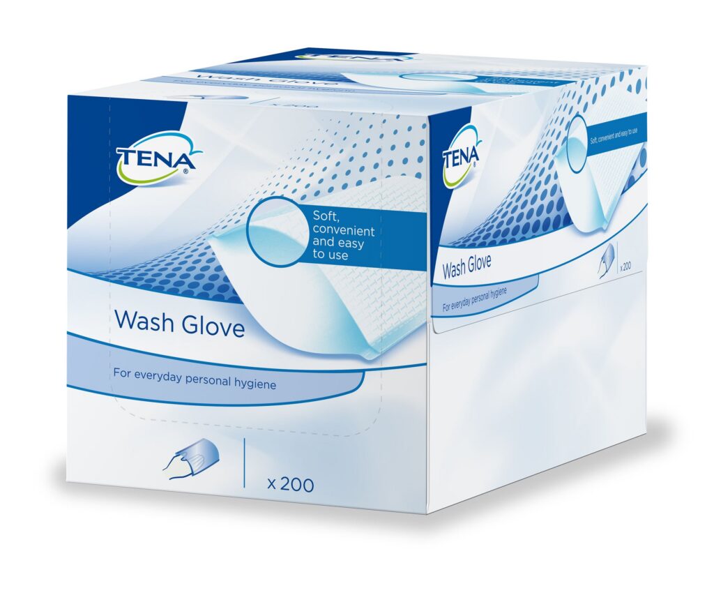 TENA Wash Glove 200 pce
