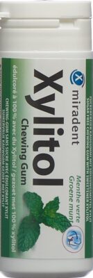 MIRADENT xylitol chewing gum spearmint 30 pce