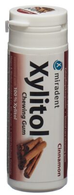 MIRADENT xylitol chewing gum cannelle 30 pce
