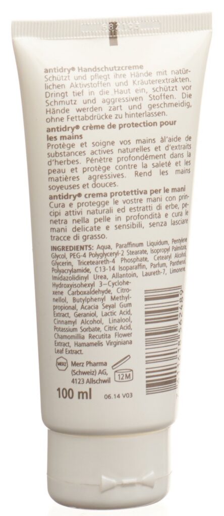 ANTIDRY Skin Care protection mains tb 100 ml
