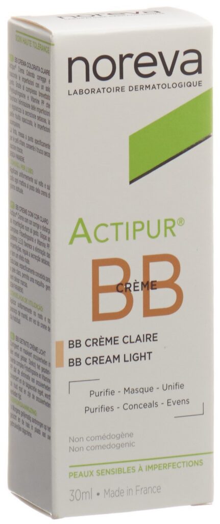 NOREVA ACTIPUR BB crème claire tb 30 ml