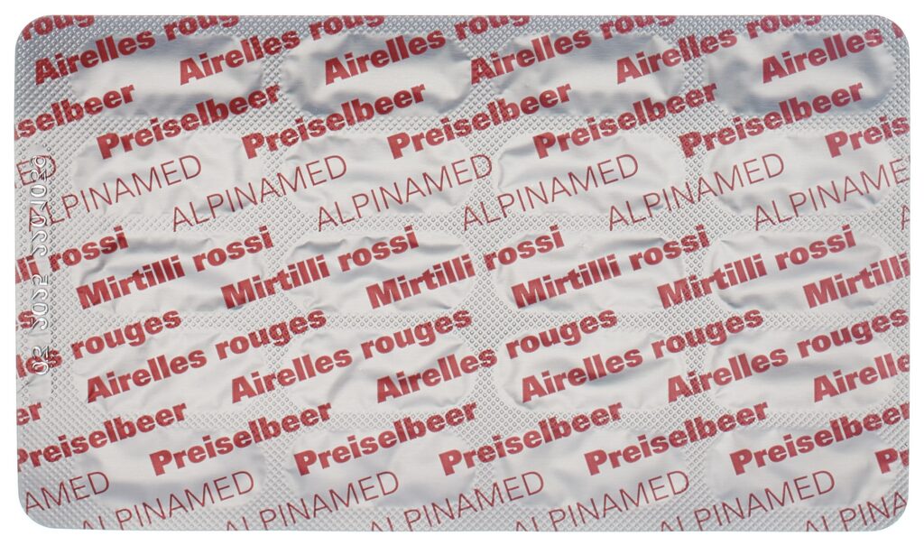 ALPINAMED Airelle rouge caps 120 pce