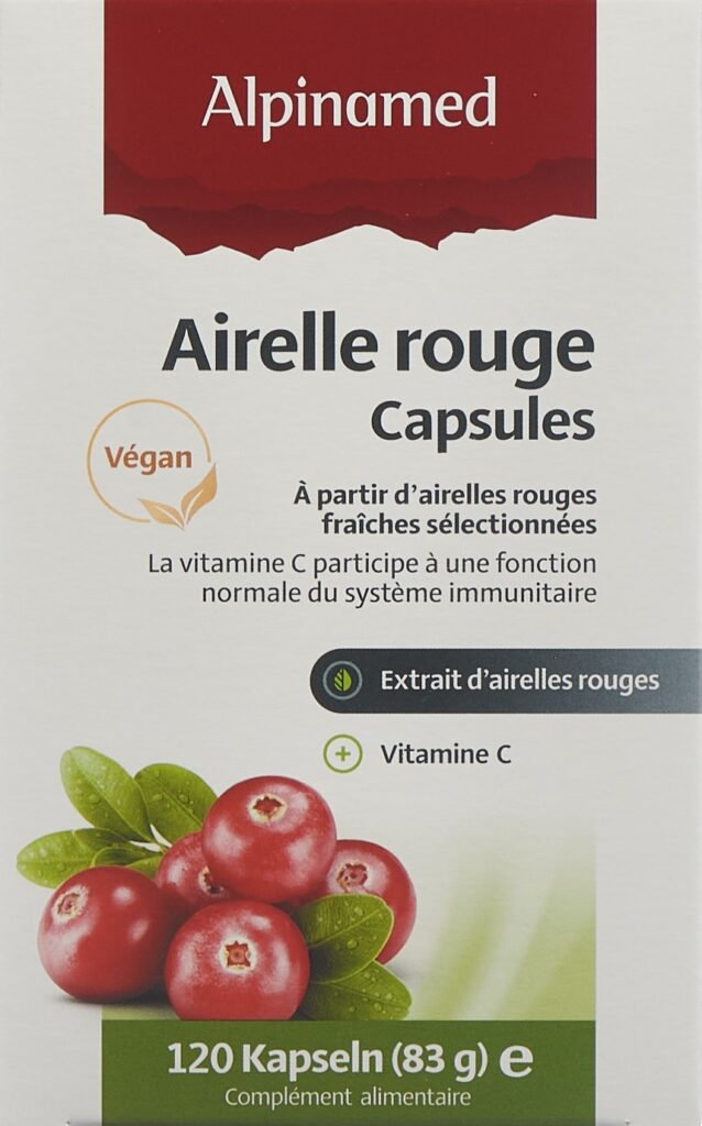 ALPINAMED Airelle rouge caps 120 pce