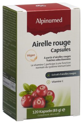 ALPINAMED Airelle rouge caps 120 pce