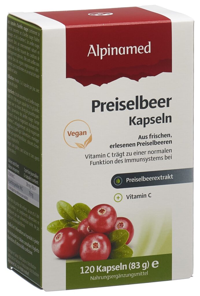 ALPINAMED Airelle rouge caps 120 pce