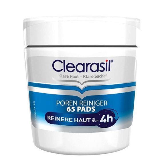 CLEARASIL Pads nettoyant de pores 65 pce