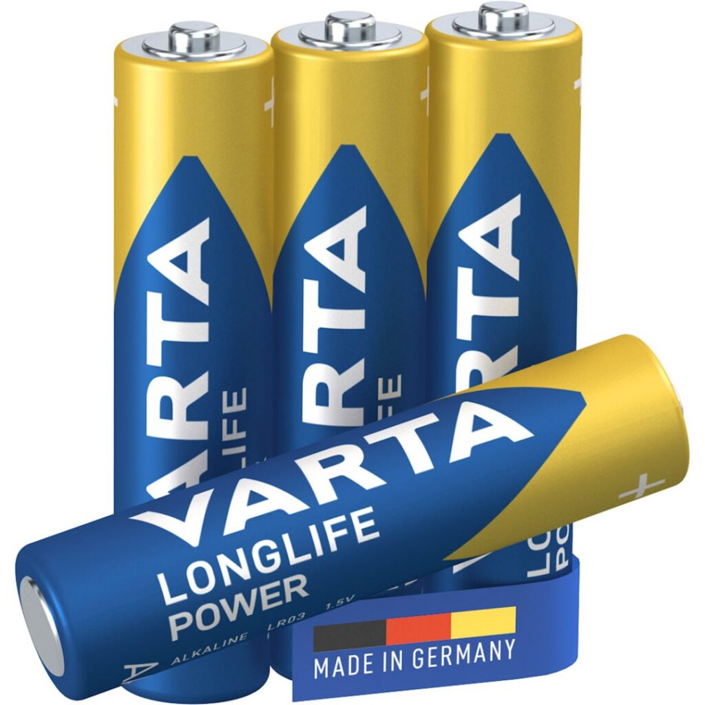 VARTA Longlife Power AAA 4 pce