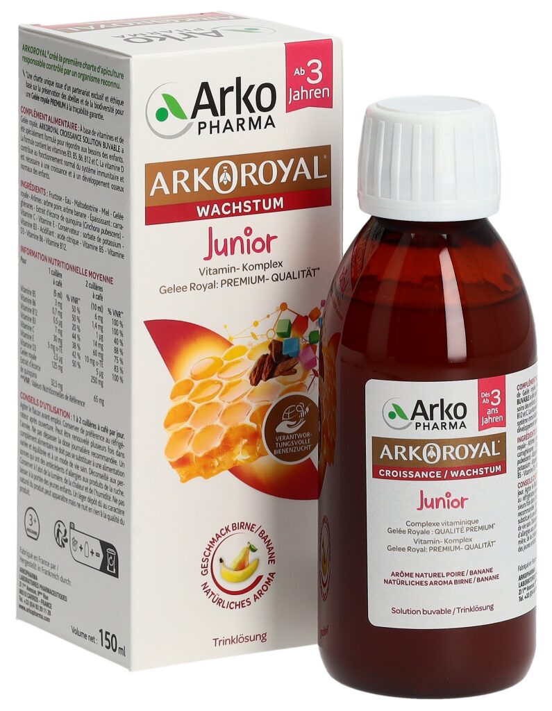 ARKOROYAL sirop croissance junior fl 150 ml