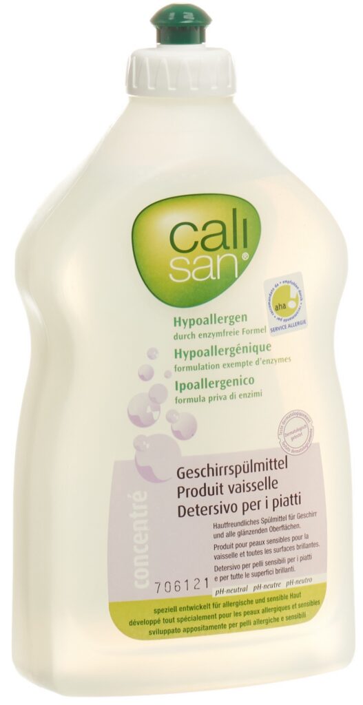 CALISAN produit vaisselle liq hypoallergéni 500 ml