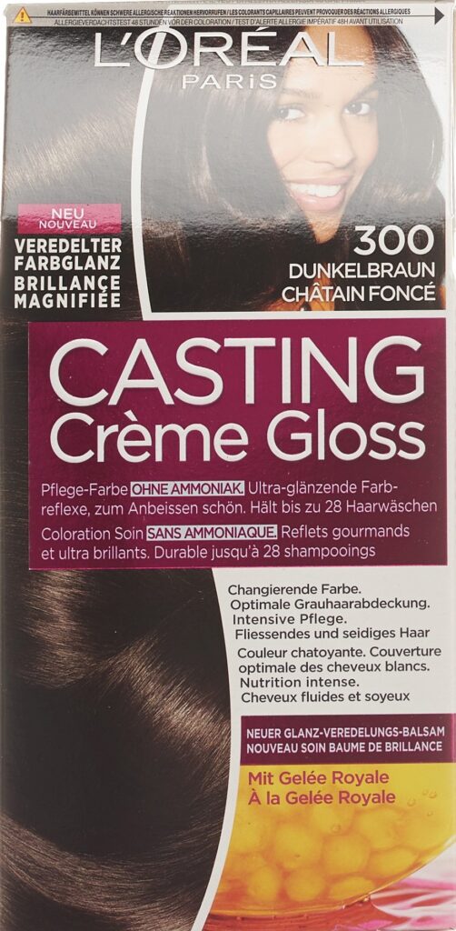 CASTING crème gloss 300 châtain foncé