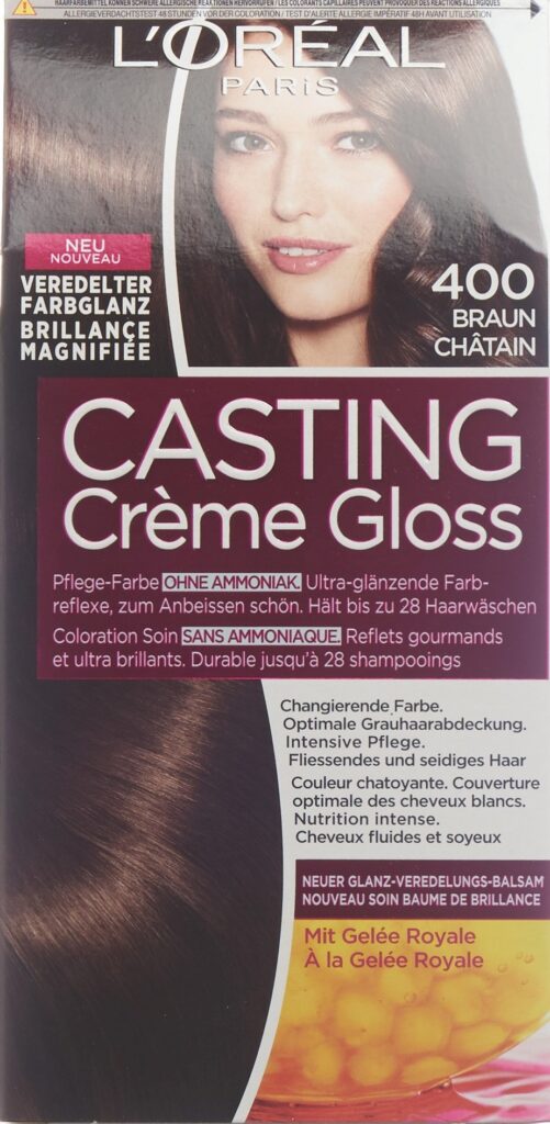 CASTING crème gloss 400 châtain