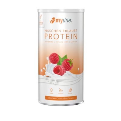 MYLINE protéine avec l-carnitin pdr framboi 400 g