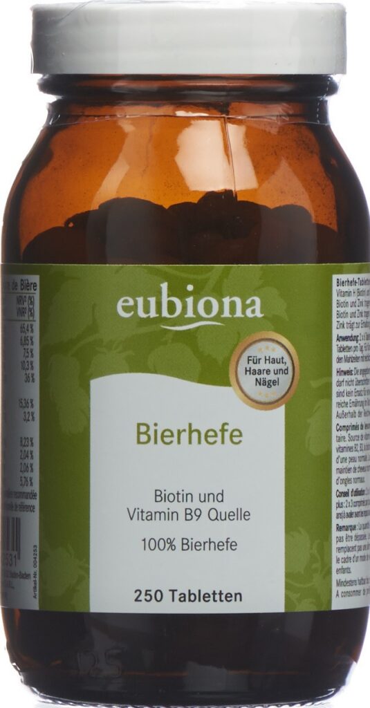 EUBIONA levure de bière cpr 100 g