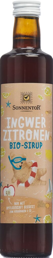 SONNENTOR sirop gingembre-citron BIO 500 ml
