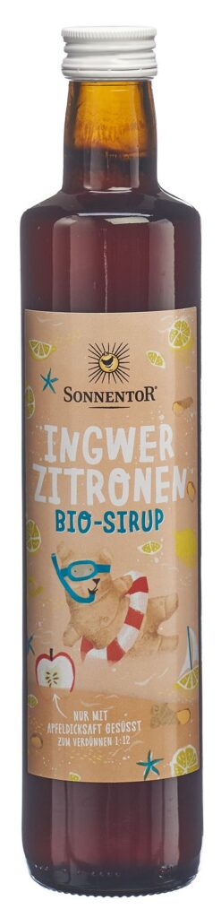 SONNENTOR sirop gingembre-citron BIO 500 ml