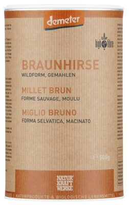 NATURKRAFTWERKE Millet brun moulu Demeter 500 g