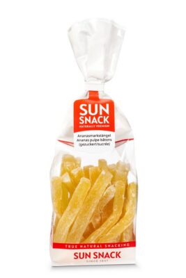 SUN SNACK ananas en bâtons sach 200 g