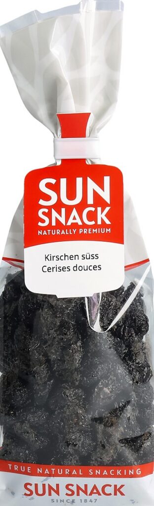 SUN SNACK cerises noir sach 225 g