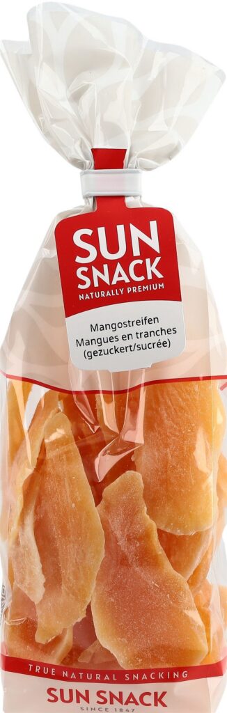 SUN SNACK mangue en tranche sach 200 g