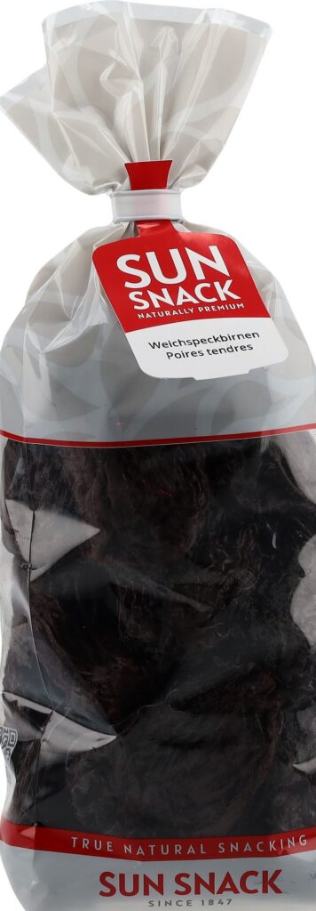 SUN SNACK poires tendres sèches sach 400 g