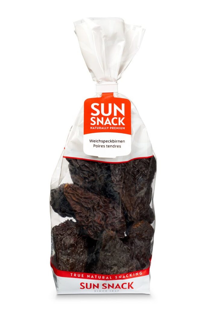 SUN SNACK poires tendres sèches sach 400 g