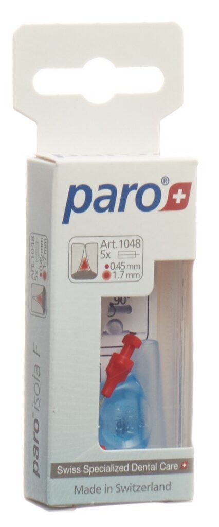 PARO Isola F 1.7mm xxxx-fin rouge cyl 5 pce