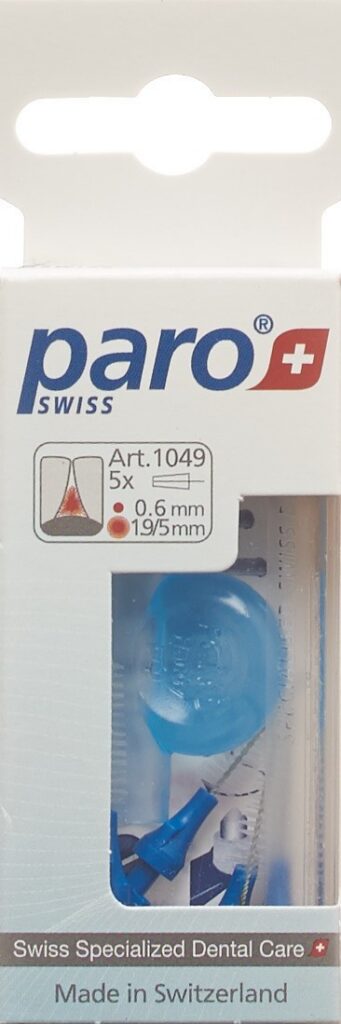 PARO Isola F 1.9/5mm x-fin bleu conique 5 pce