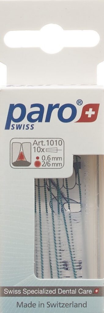 PARO Isola Long 2/6mm x-fin bleu conique 10 pce