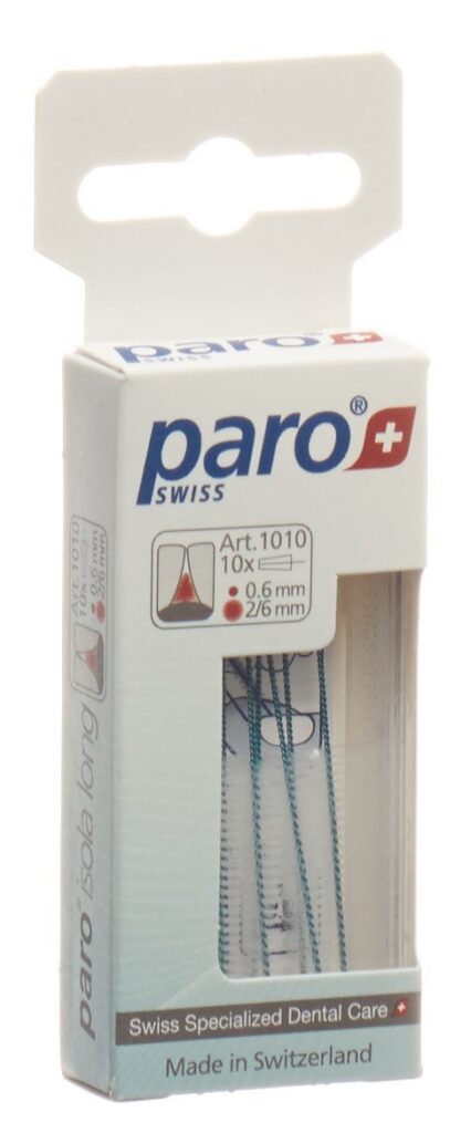 PARO Isola Long 2/6mm x-fin bleu conique 10 pce