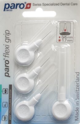 PARO Flexi Grip 1.7mm xxxx-fin blanc cylindr 4 pce