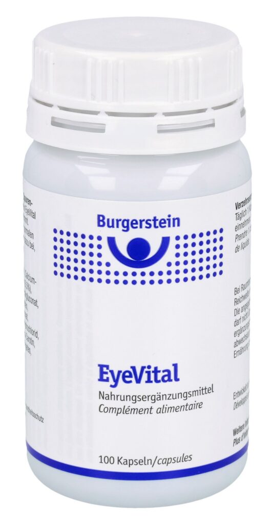 BURGERSTEIN EyeVital caps moll bte 100 pce