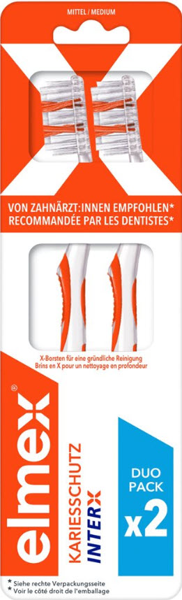 ELMEX PROTECT CARIES InterX med brosse à dents duo