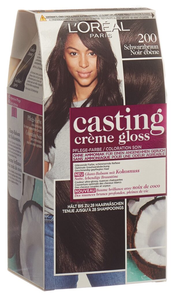 CASTING crème gloss 200 noir ebène