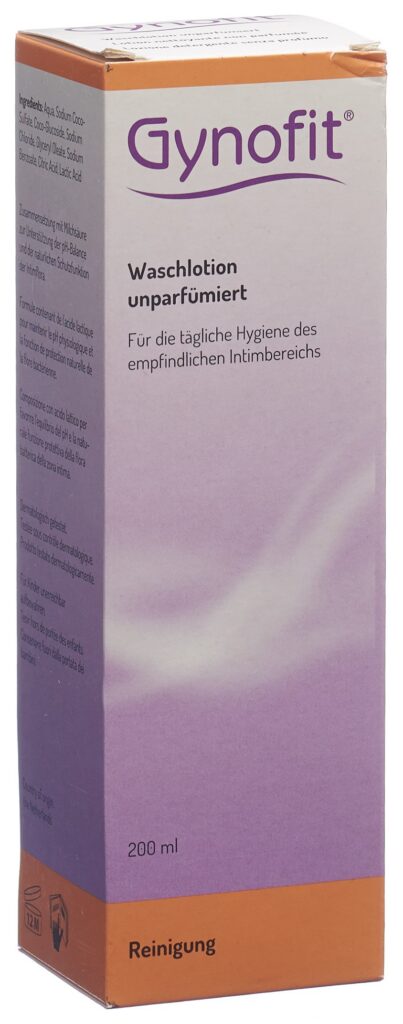GYNOFIT lotion nettoyante non parfumé 200 ml
