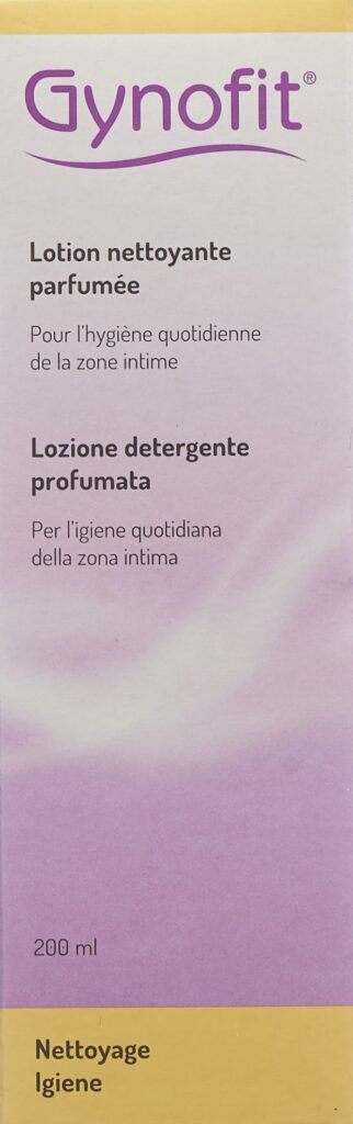 GYNOFIT lotion nettoyante parfumé 200 ml