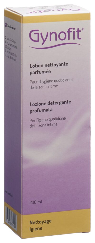 GYNOFIT lotion nettoyante parfumé 200 ml
