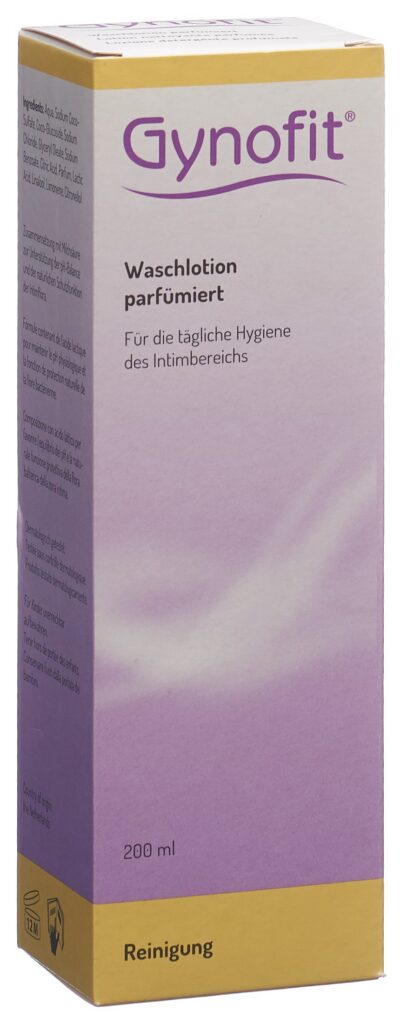 GYNOFIT lotion nettoyante parfumé 200 ml
