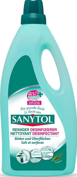 SANYTOL désinfect nettoyant multi-usage 1 lt