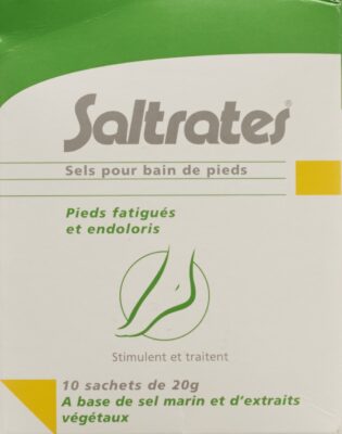 SALTRATES sels pour bain de pieds 10 sach 20 g