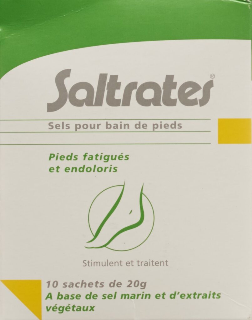 SALTRATES sels pour bain de pieds 10 sach 20 g