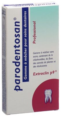 PARODENTOSAN chewing-gum dent 24 pce