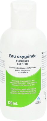 GILBERT eau oxygénée 3 % 120 ml