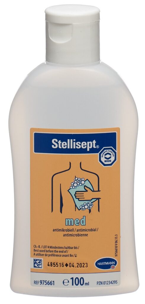STELLISEPT MED lotion lavage antimicrobien 100 ml