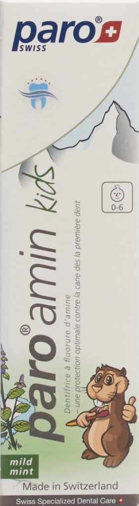 PARO Amin Kids pâte dentifrice enfan 75 ml