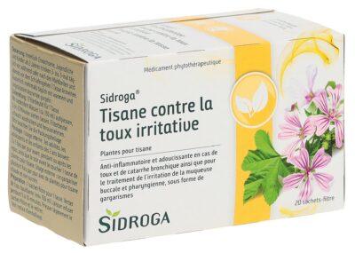 SIDROGA tisane contre toux irritat 20 sach 0.9 g