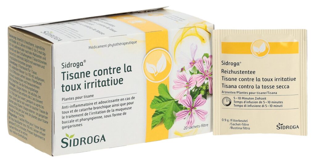 SIDROGA tisane contre toux irritat 20 sach 0.9 g