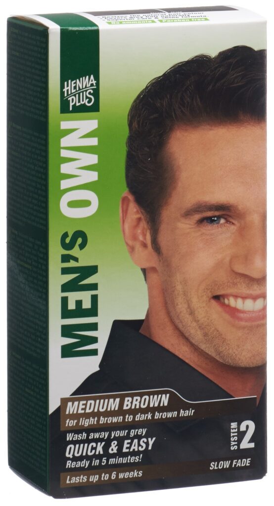 HENNA PLUS mens own syst2 medium-brown