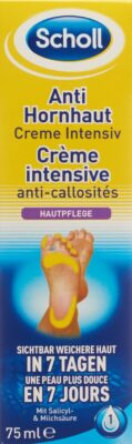 SCHOLL crème intensive anti-callosités tb 75 ml
