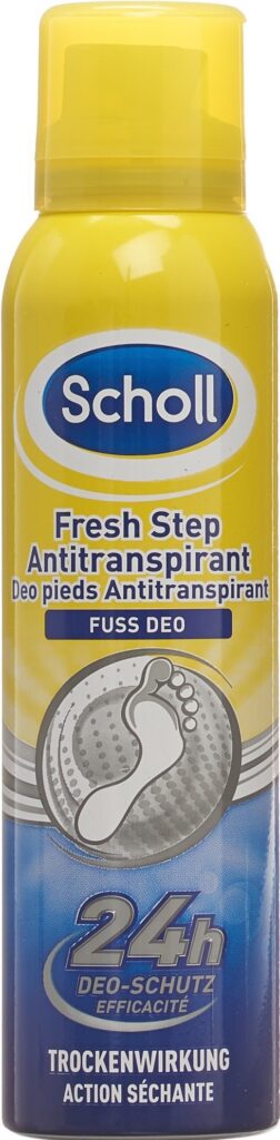 SCHOLL deo pieds antiperspirant spr aéros 150 ml